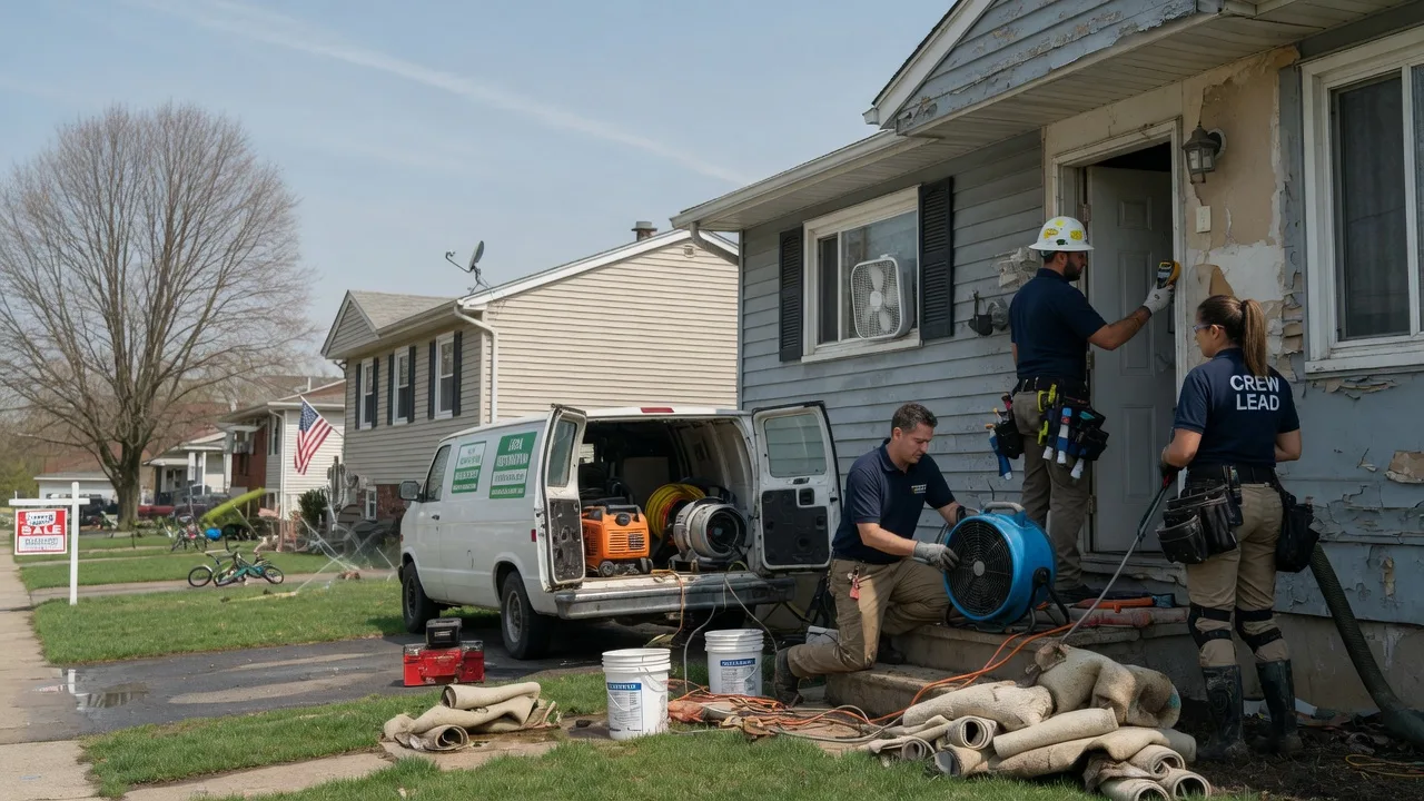 Flood Cleanup in Upper Arlington, OH near me